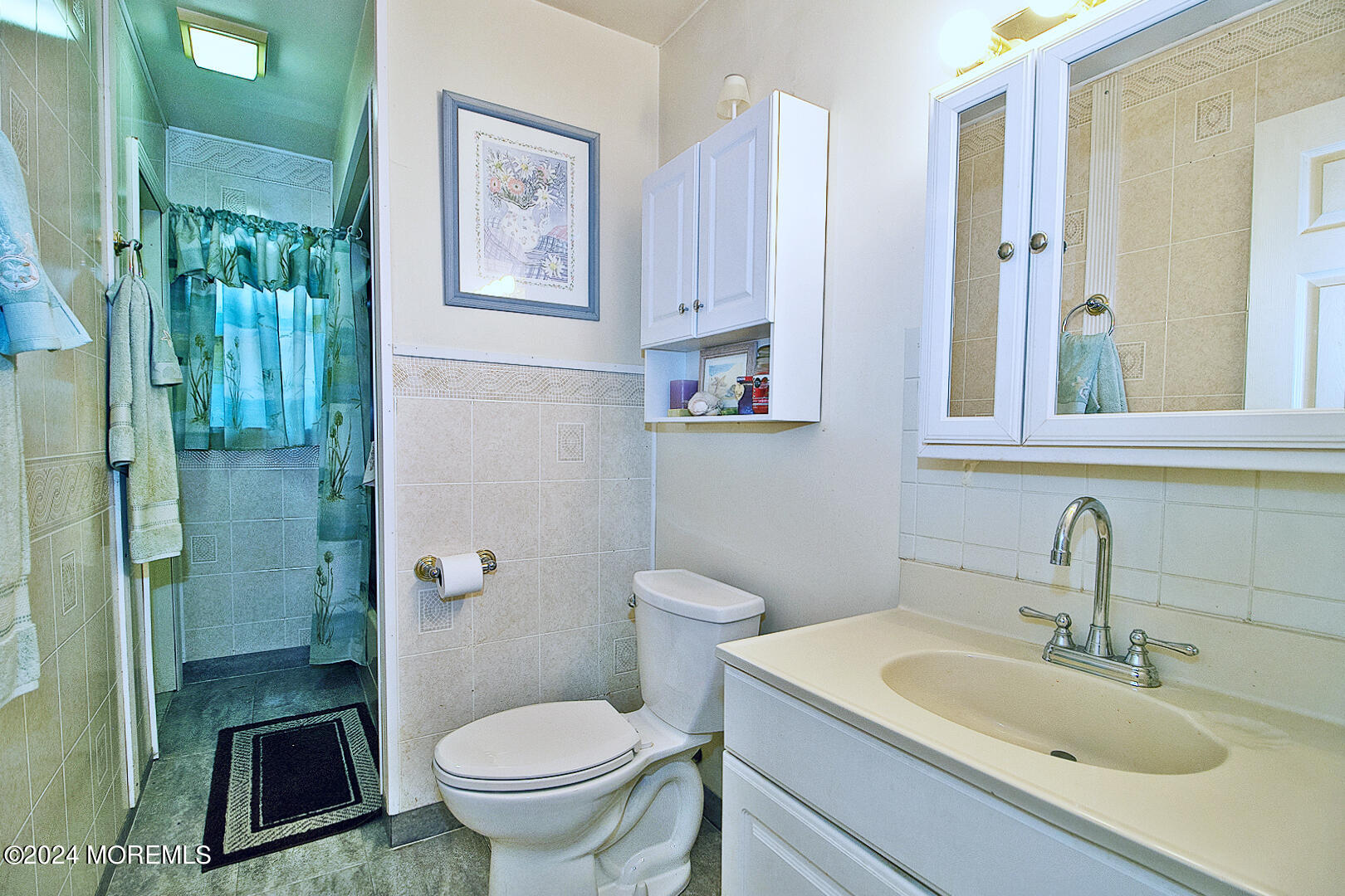 27 Barnegat Beach Drive Waretown, NJ 08758 - Photo 21 of 23 a bathroom with a sink toilet and shower