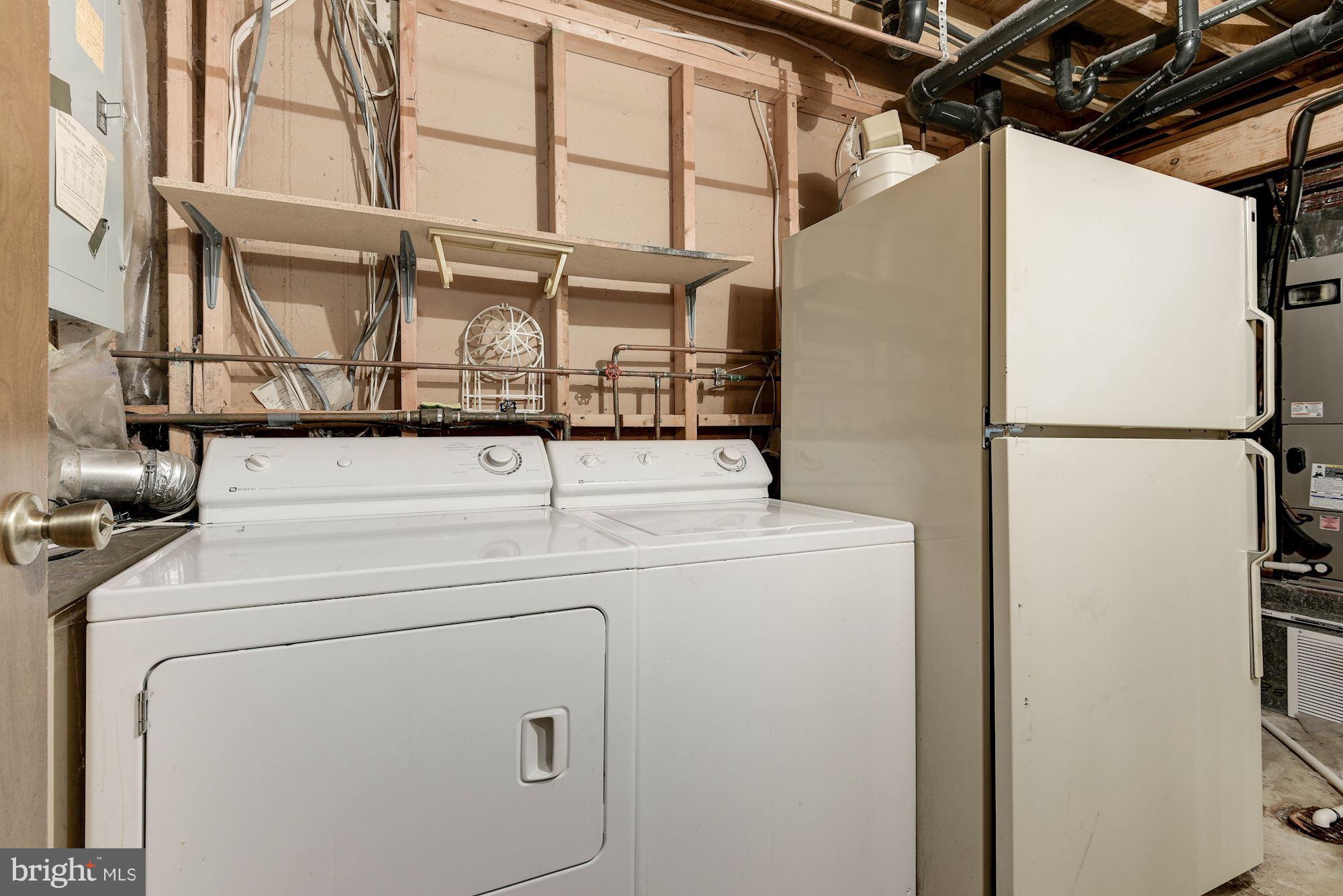 8334 Magic Leaf Road Springfield, VA 22153 - Photo 25 of 29 Unfinished washer/dryer room/storage NEW HVAC