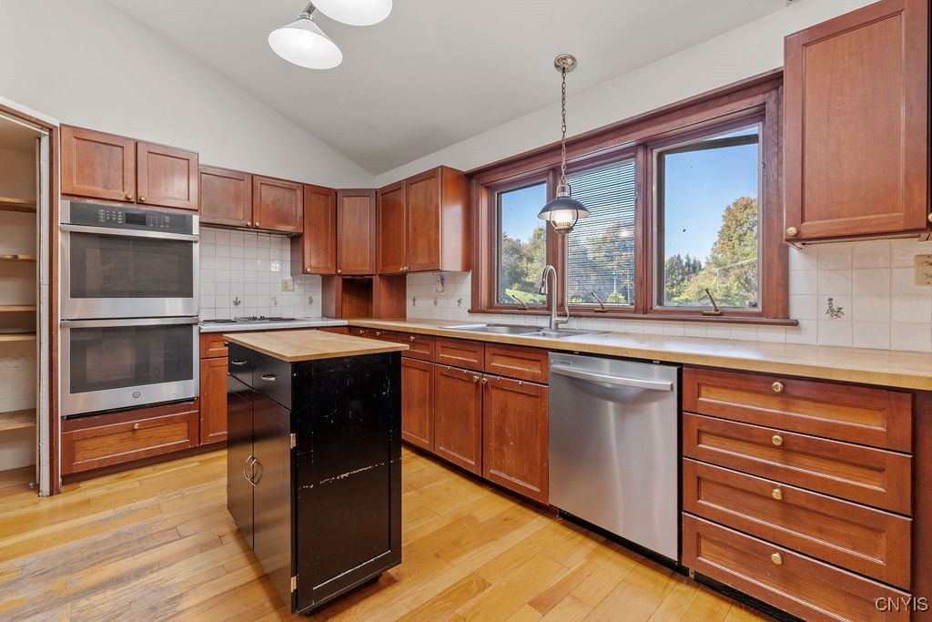 3501 Stanton Road Spafford, NY 13152 - Photo 12 of 46 Timeless butcher block counters galore!