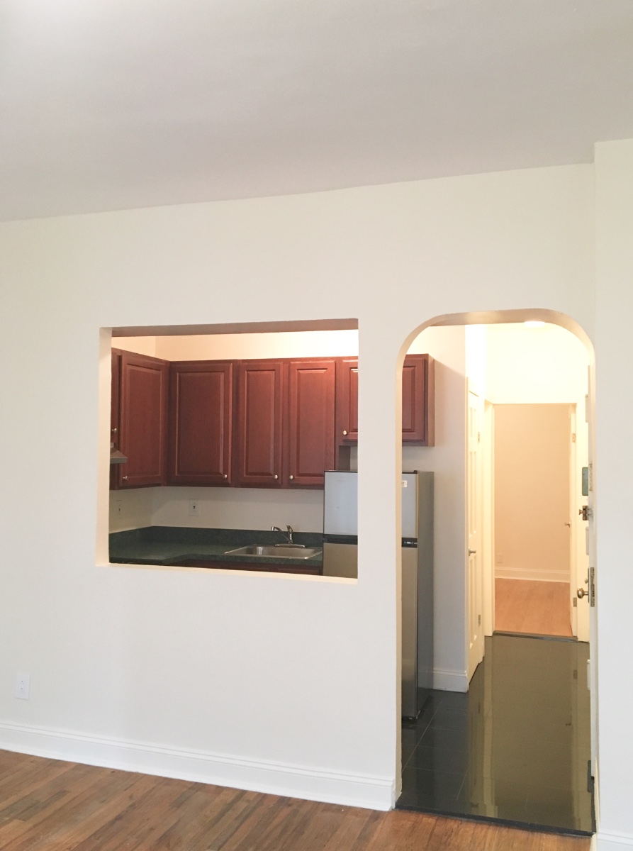 21 East 108th Street, Unit 4A Manhattan, NY 10029 - Photo 4 of 6 view of kitchen with wooden floor