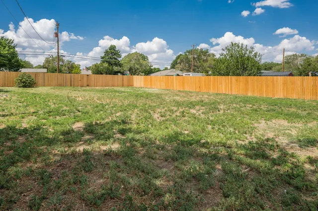 a house with trees in the background