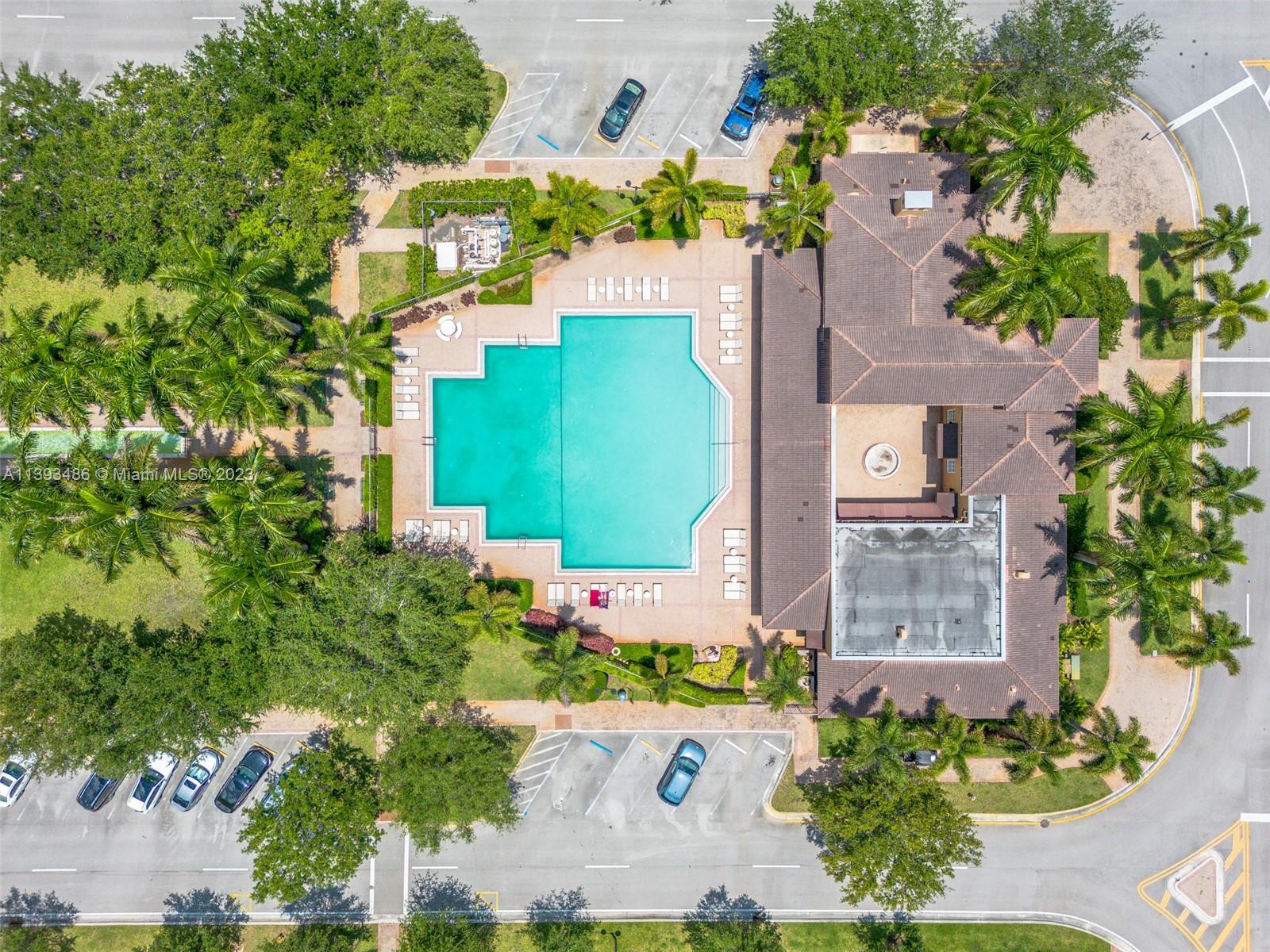 865 Southwest 147th Avenue, Unit 1908 Pembroke Pines, FL 33027 - Photo 29 of 30 an aerial view of a house