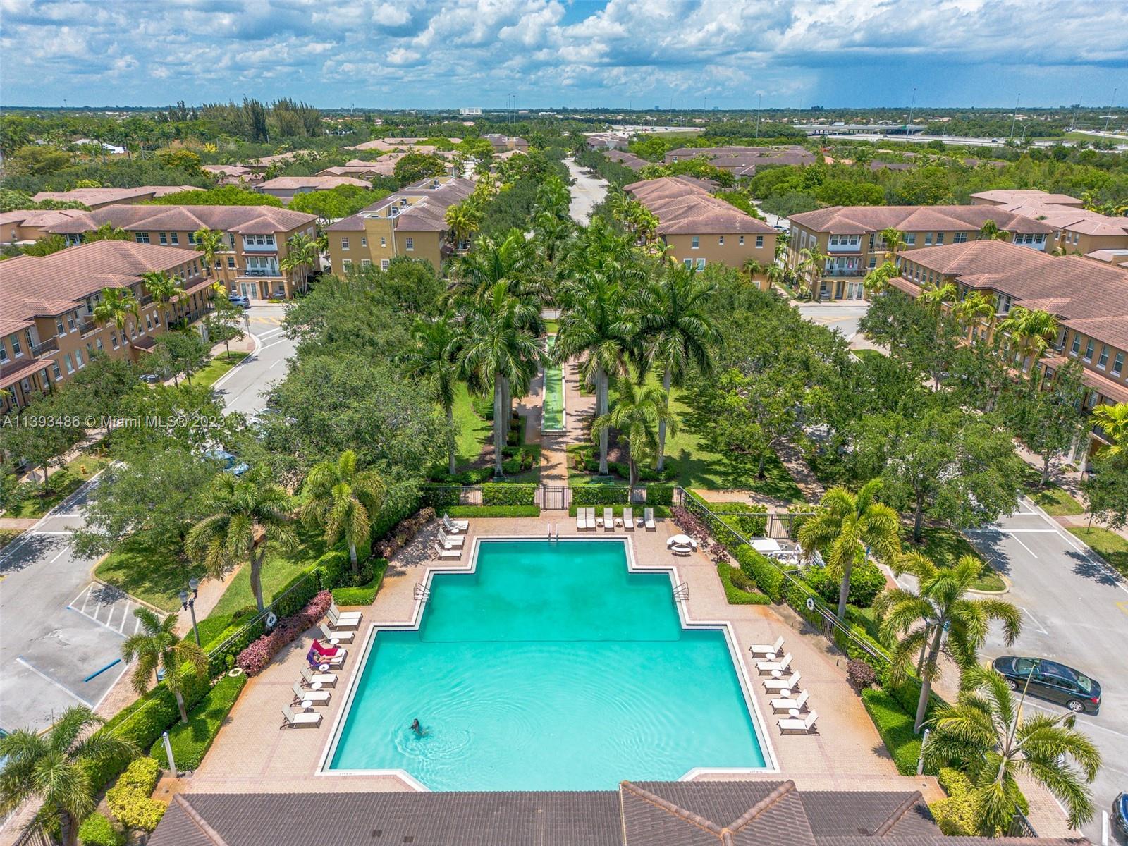 865 Southwest 147th Avenue, Unit 1908 Pembroke Pines, FL 33027 - Photo 30 of 30 a view of yard with seating area