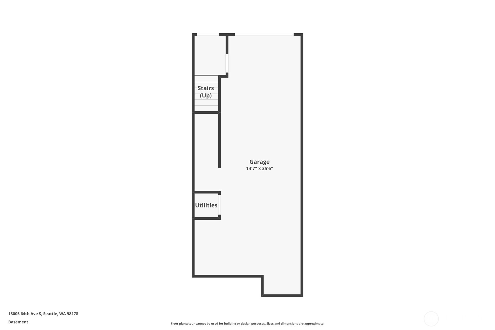 13005 64th Avenue South, Unit B117 Seattle, WA 98178 - Photo 35 of 37 a picture of a floor plan