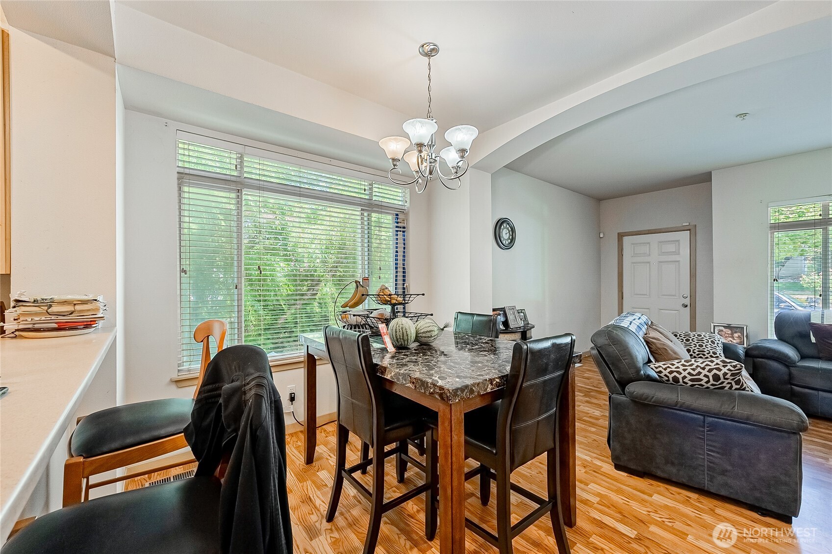 13005 64th Avenue South, Unit B117 Seattle, WA 98178 - Photo 8 of 37 a view of a dining room with furniture window and outside view