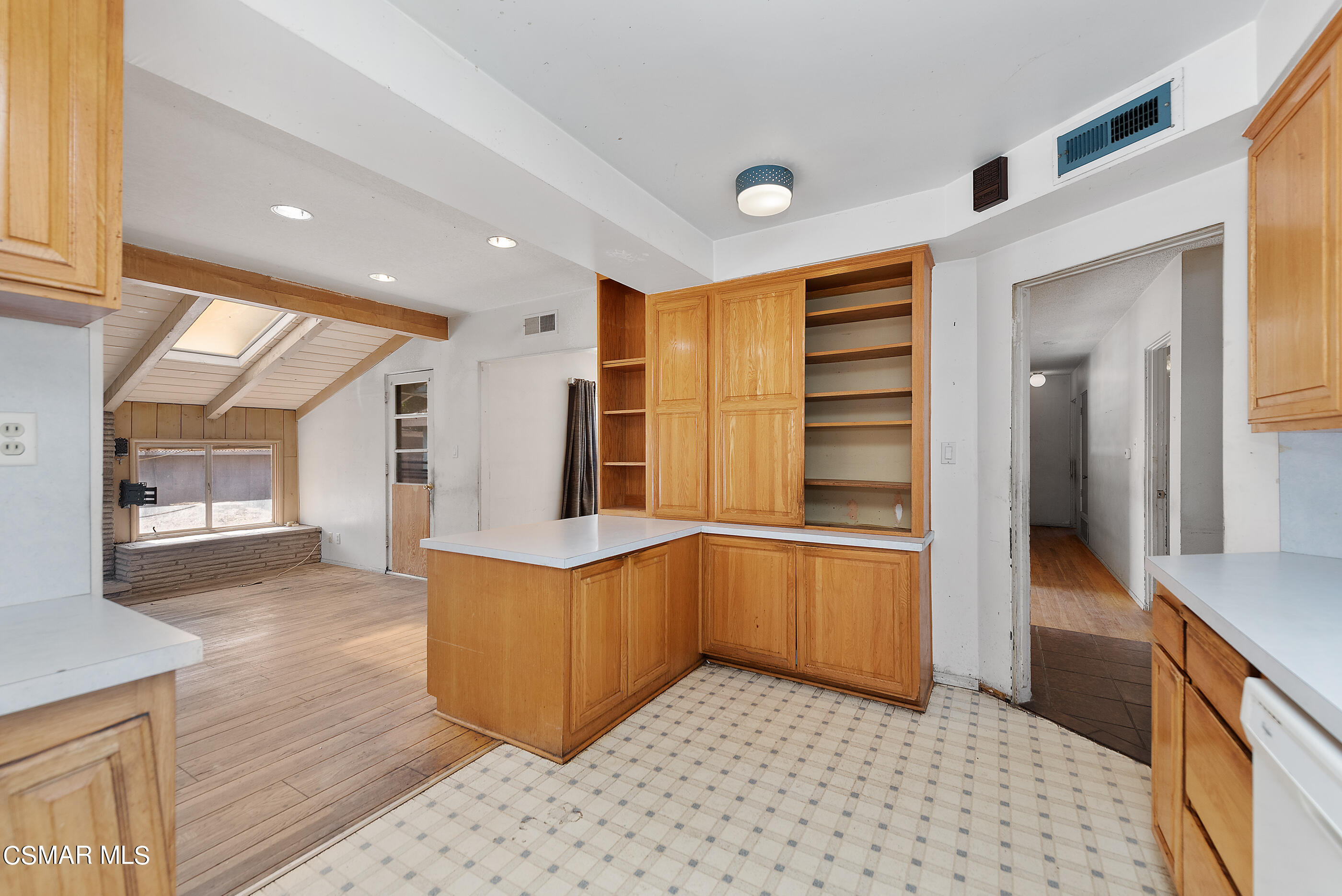 3140 Sheri Drive Simi Valley, CA 93063 - Photo 17 of 38 a view of kitchen and hall with wooden floor