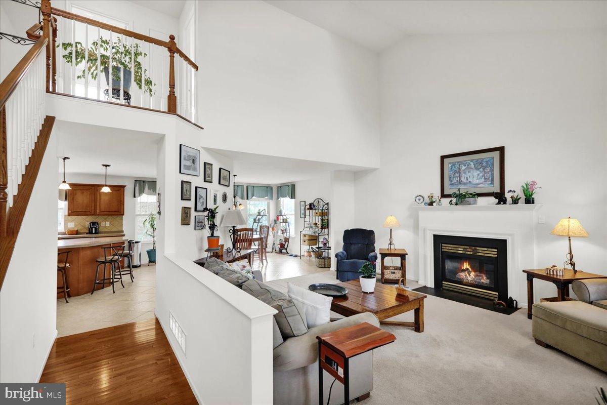 2509 Joshua Drive Sinking Spring, PA 19608 - Photo 2 of 35 a living room with furniture and a fireplace