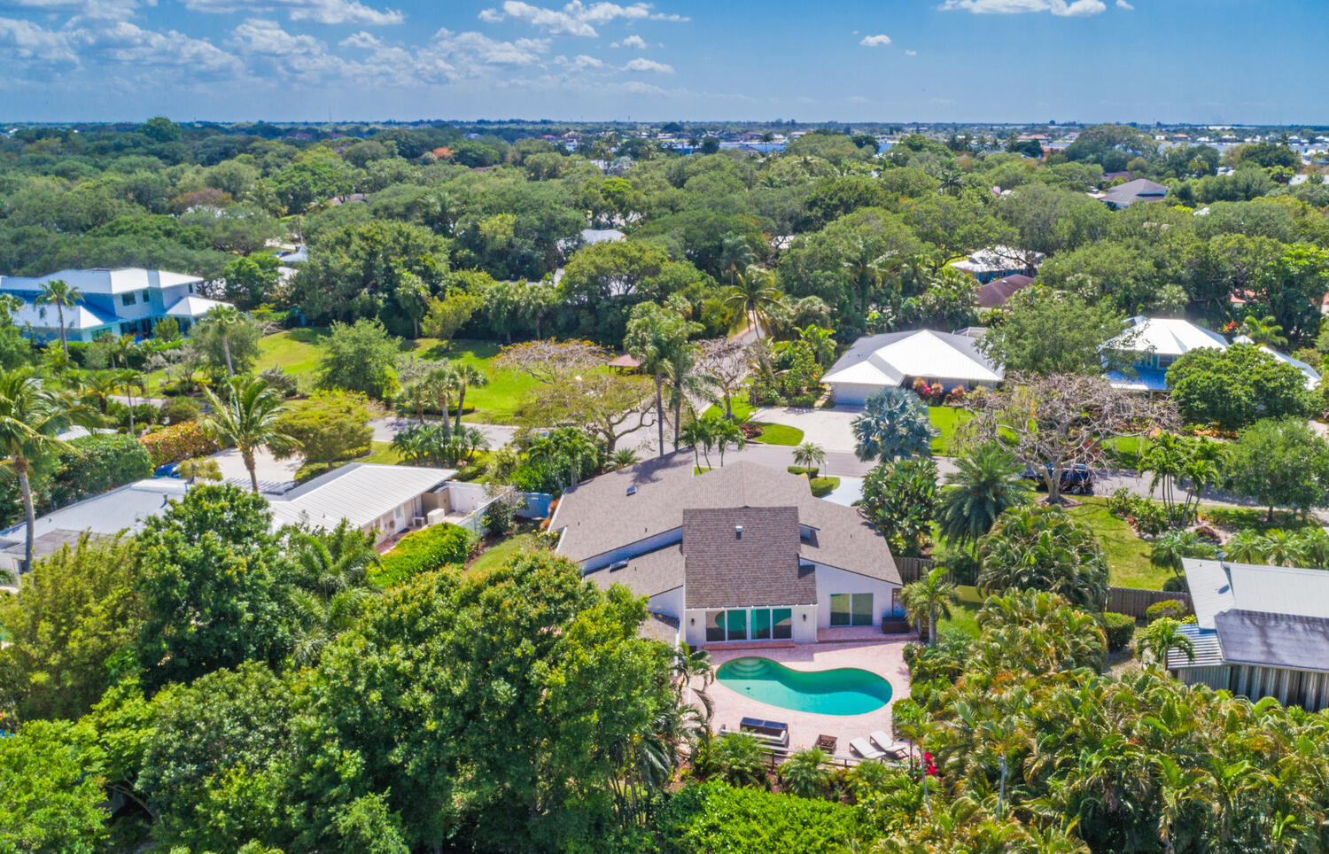 7 Lantana Lane Sewall's Point, FL 34996 - Photo 4 of 4 an aerial view of multiple house