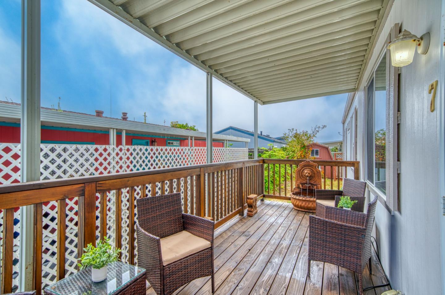 7 Lighthouse Road, Unit 7 Half Moon Bay, CA 94019 - Photo 4 of 22 a view of a balcony with furniture