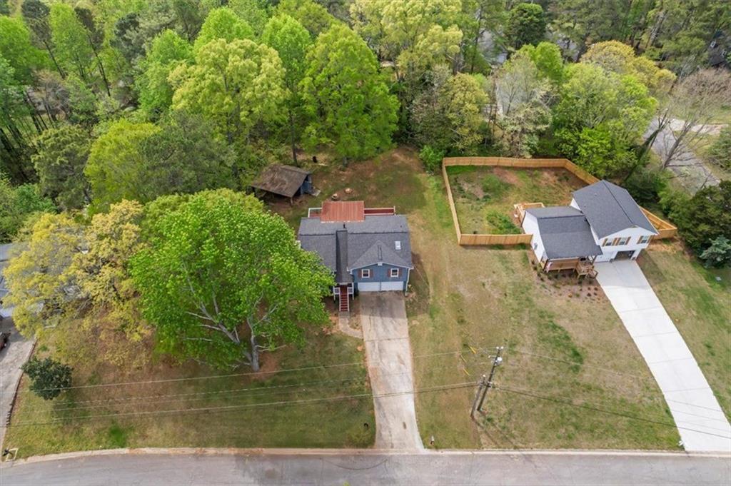 30 Paces Meadows Lane Dallas, GA 30157 - Photo 39 of 40 an aerial view of a house with outdoor space