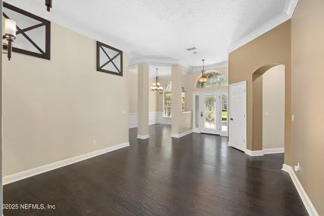 a front view of a house with yard