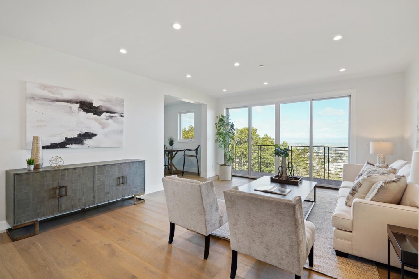 470 Erlin Drive San Carlos, CA 94070 - Photo 46 of 82 a living room with furniture and a wooden floor