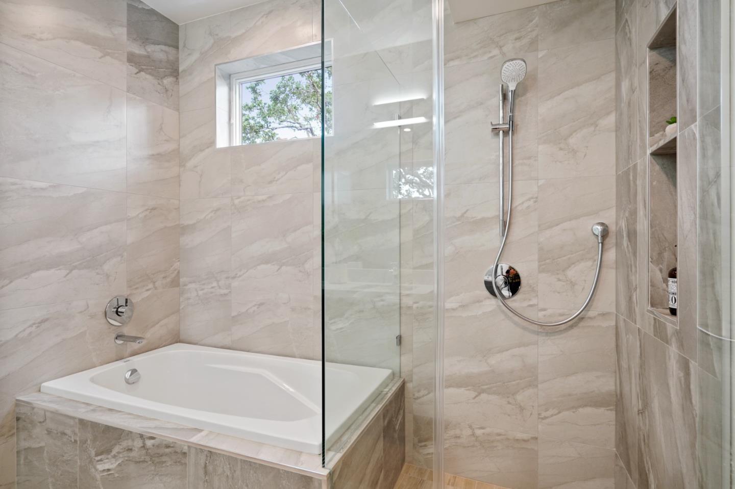 470 Erlin Drive San Carlos, CA 94070 - Photo 61 of 82 a bathroom with a bath tub and a shower