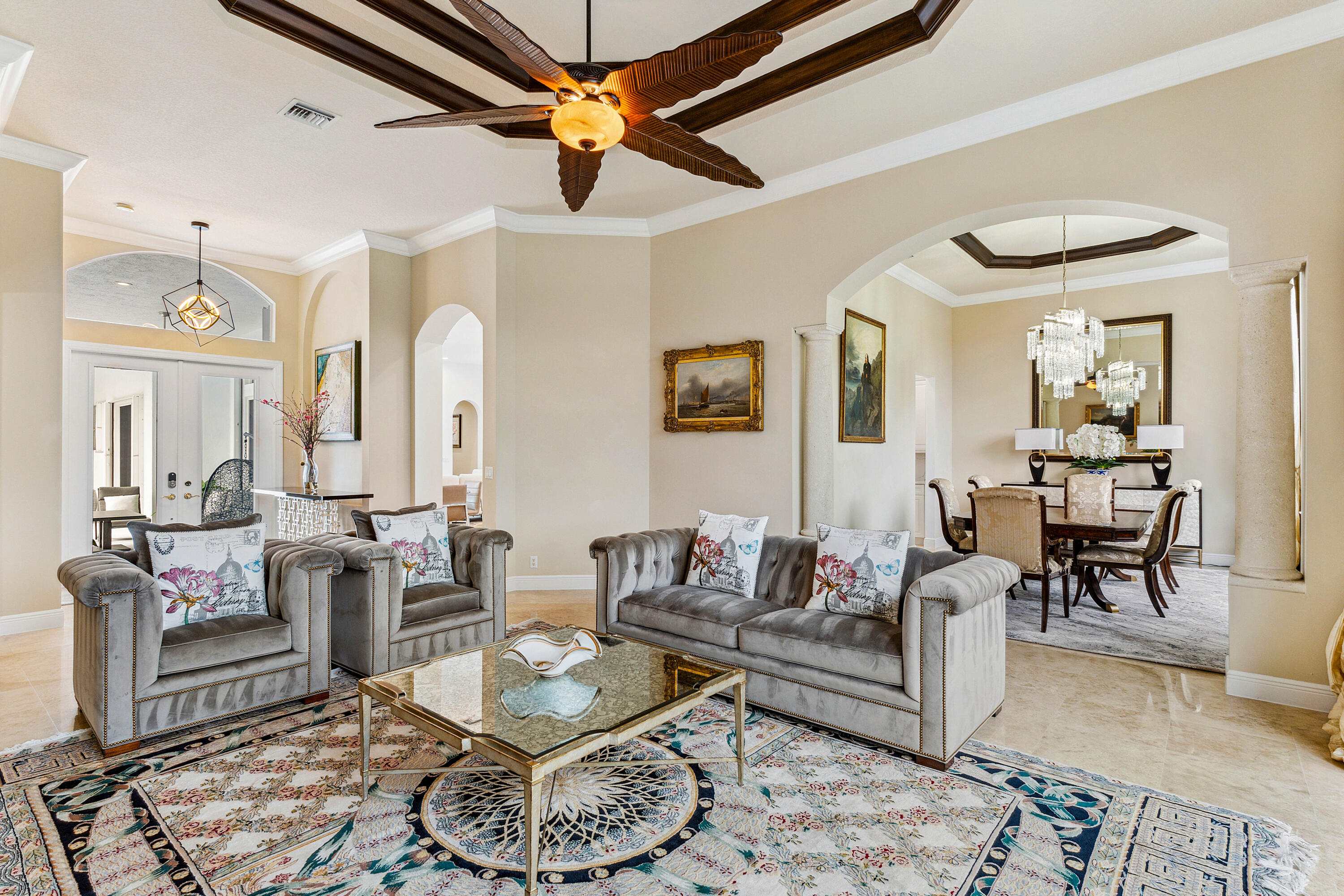 8048 Laurel Ridge Court Delray Beach, FL 33446 - Photo 6 of 103 Living Room