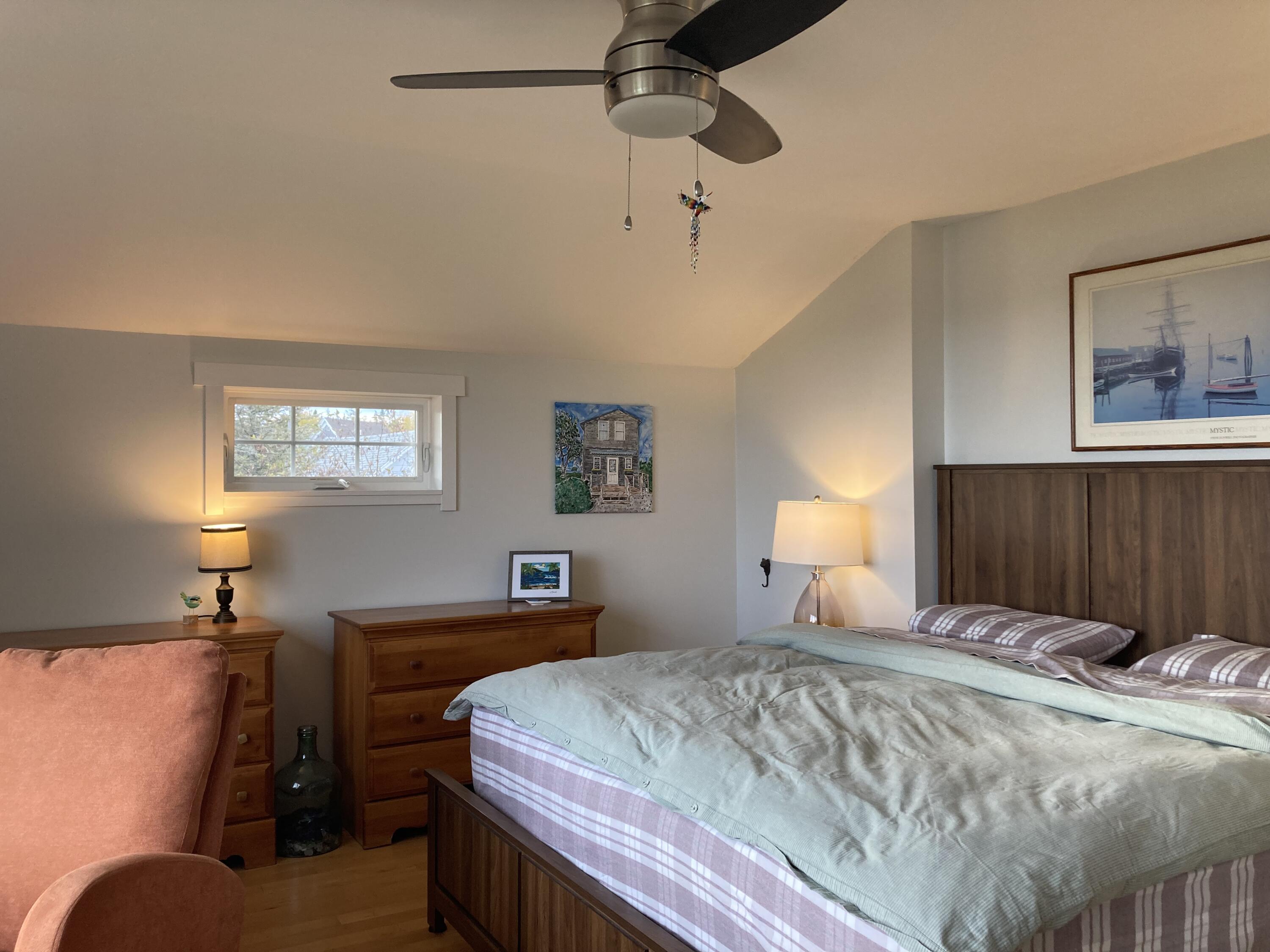 21 Crowley Island Road Corea, ME 04624 - Photo 15 of 22 Primary bedroom, king bed.