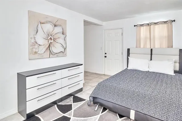 a view of kitchen and living room