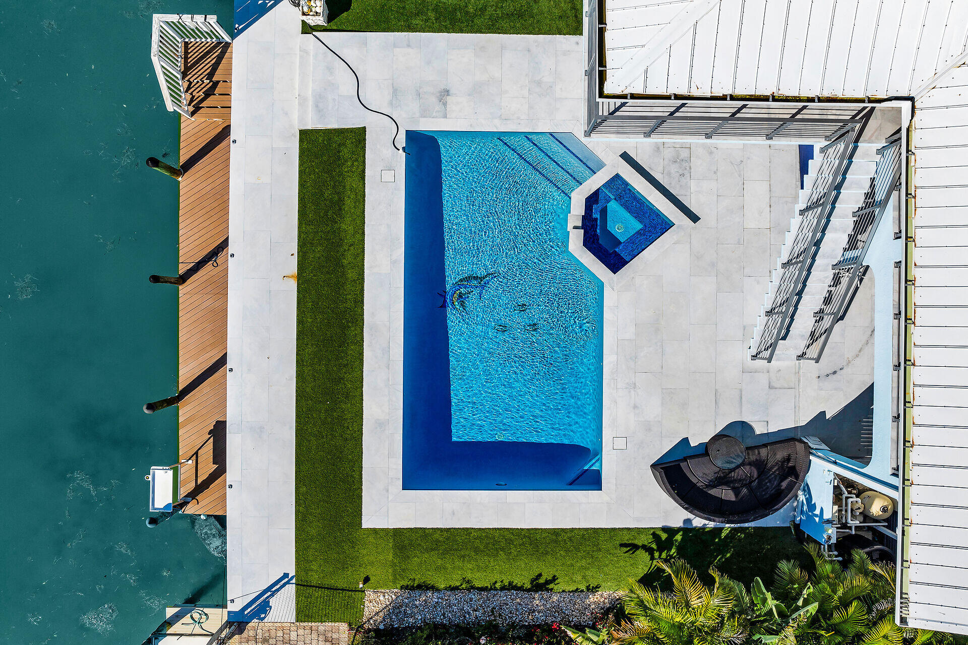 241 12th Street Key Colony Beach, FL 33051 - Photo 32 of 74 Drone Pool