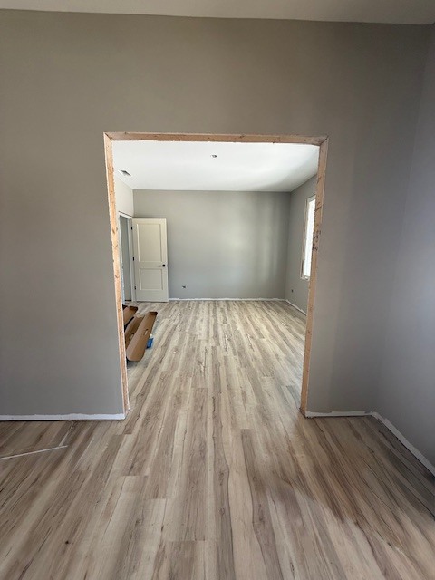 7128 Cork Avenue Justice, IL 60458 - Photo 6 of 17 a view of a hallway with wooden floor