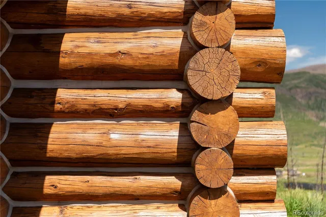 a view of a lake with a yard