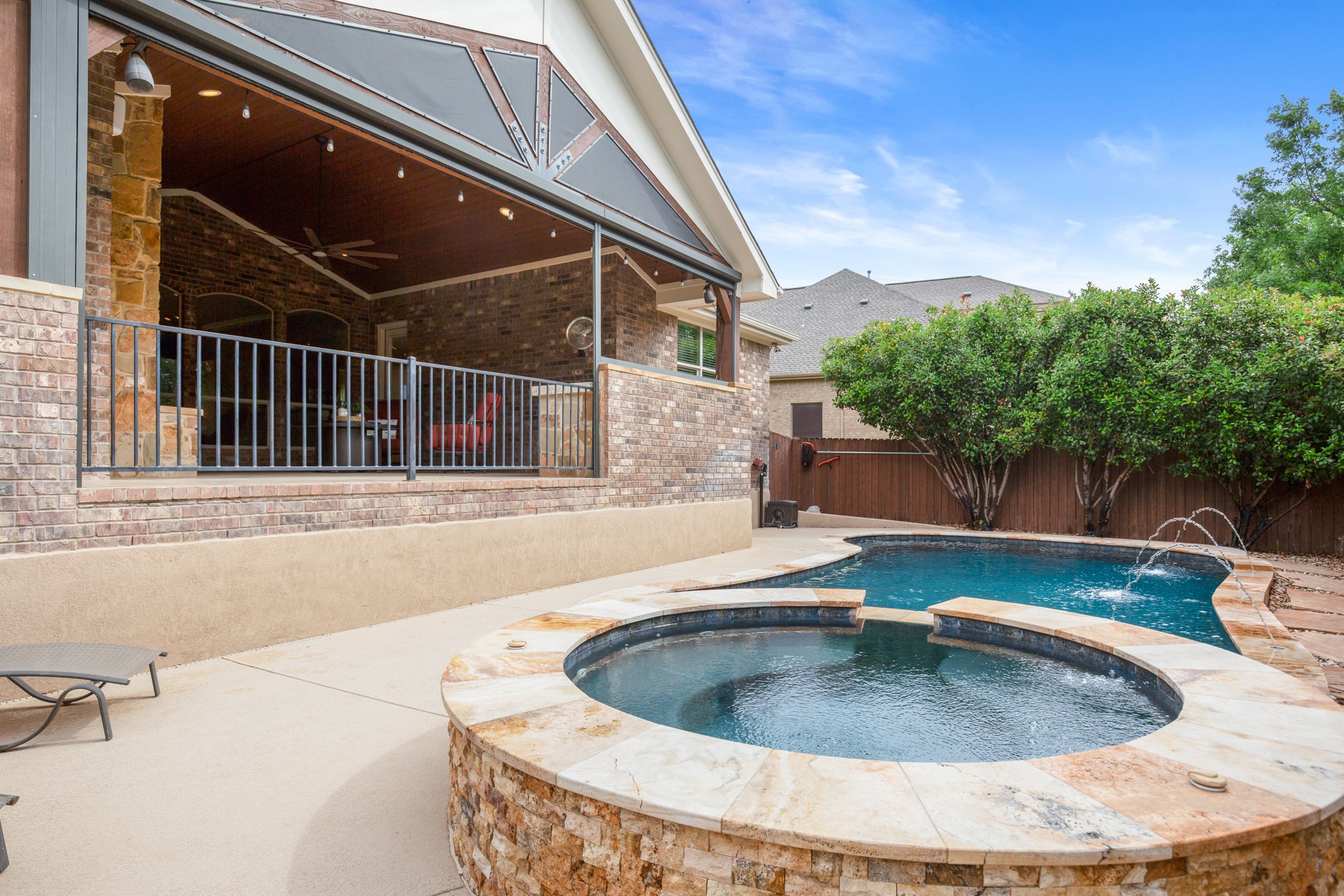 502 Spring Arbor Lane Cedar Park, TX 78613 - Photo 34 of 40 Mature landscaping creates a lush sense of privacy.