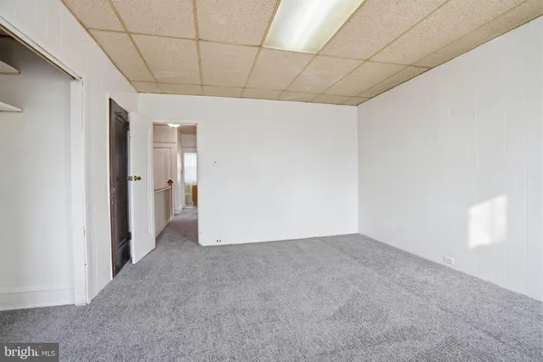 a view of storage and utility room