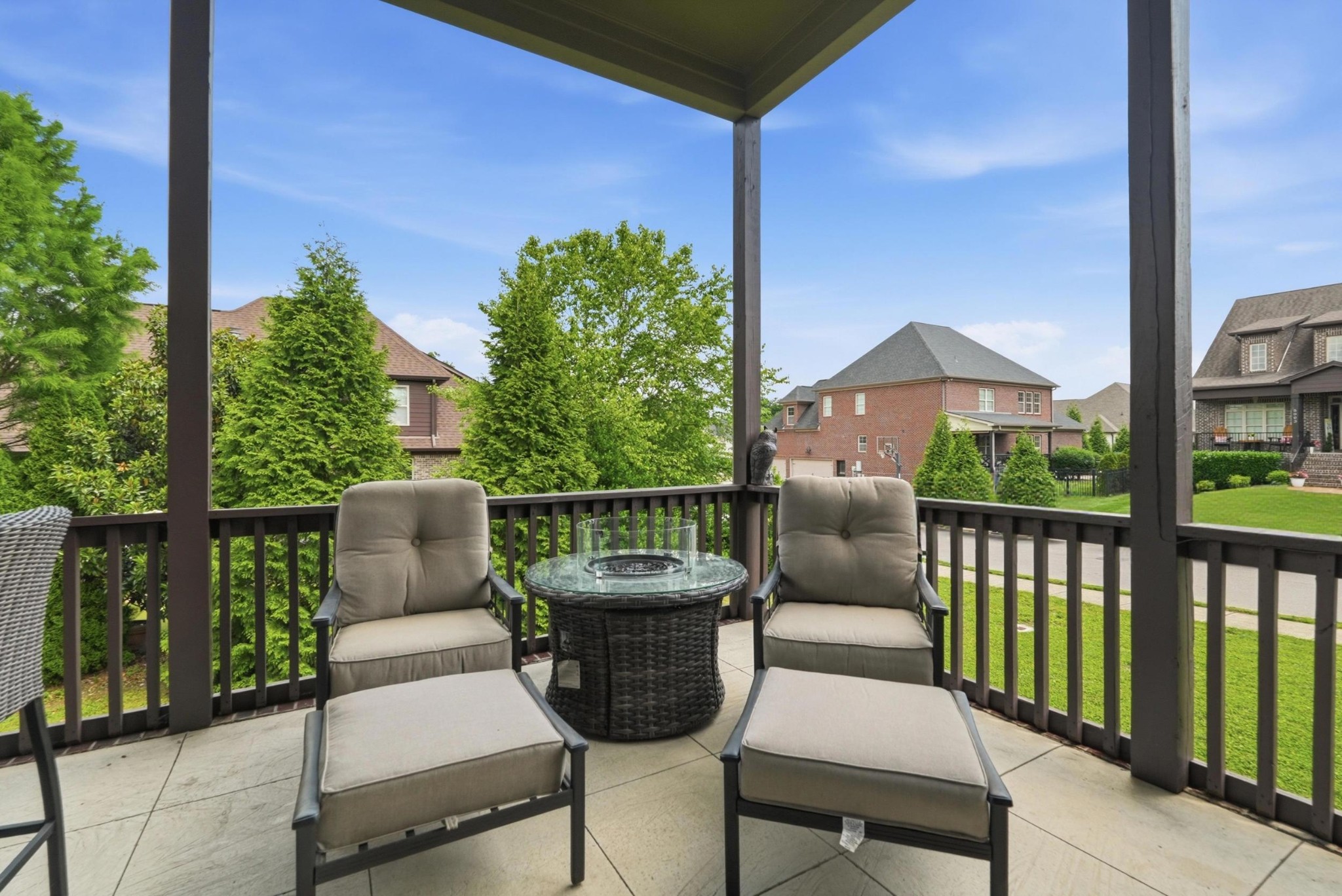 6000 Wallaby Court Spring Hill, TN 37174 - Photo 47 of 57 a view of a chairs and table in the balcony