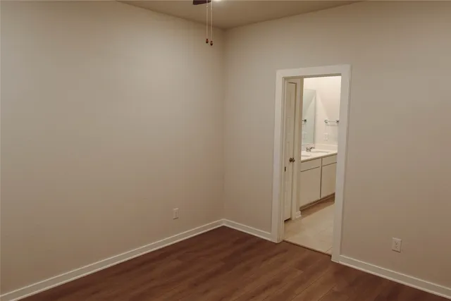 wooden floor in an empty room