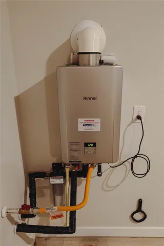 a sign on the side of a building