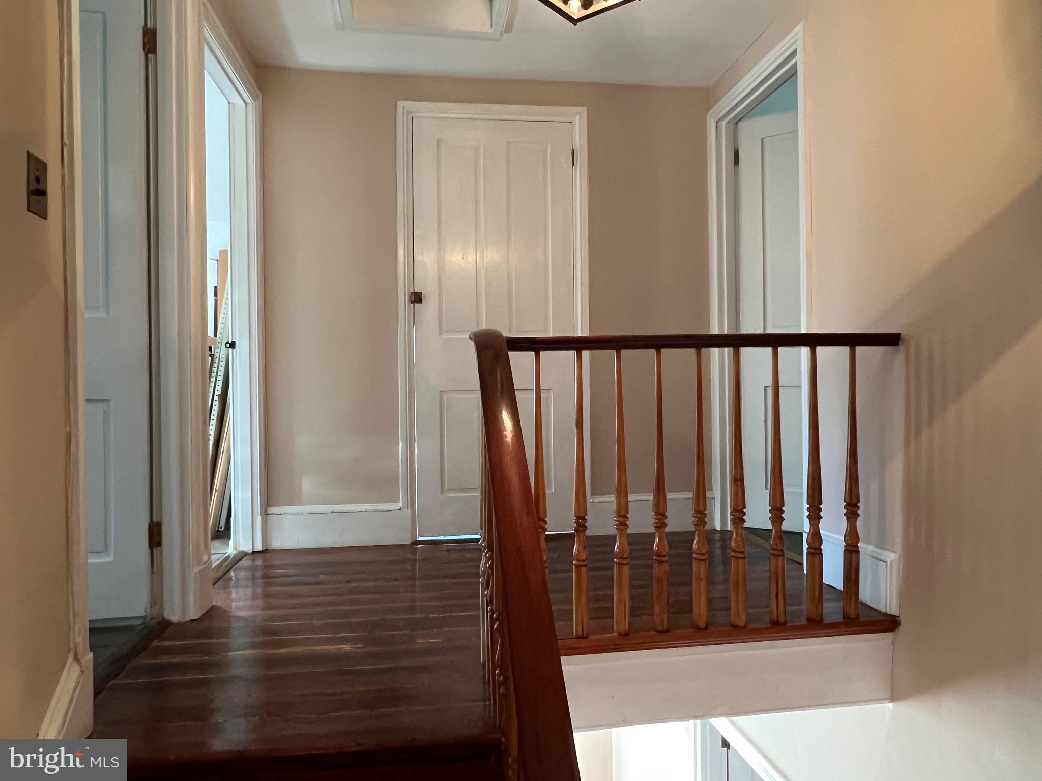 424 Jennings Street Beverly, NJ 08010 - Photo 31 of 43 a view of a hallway with wooden floor