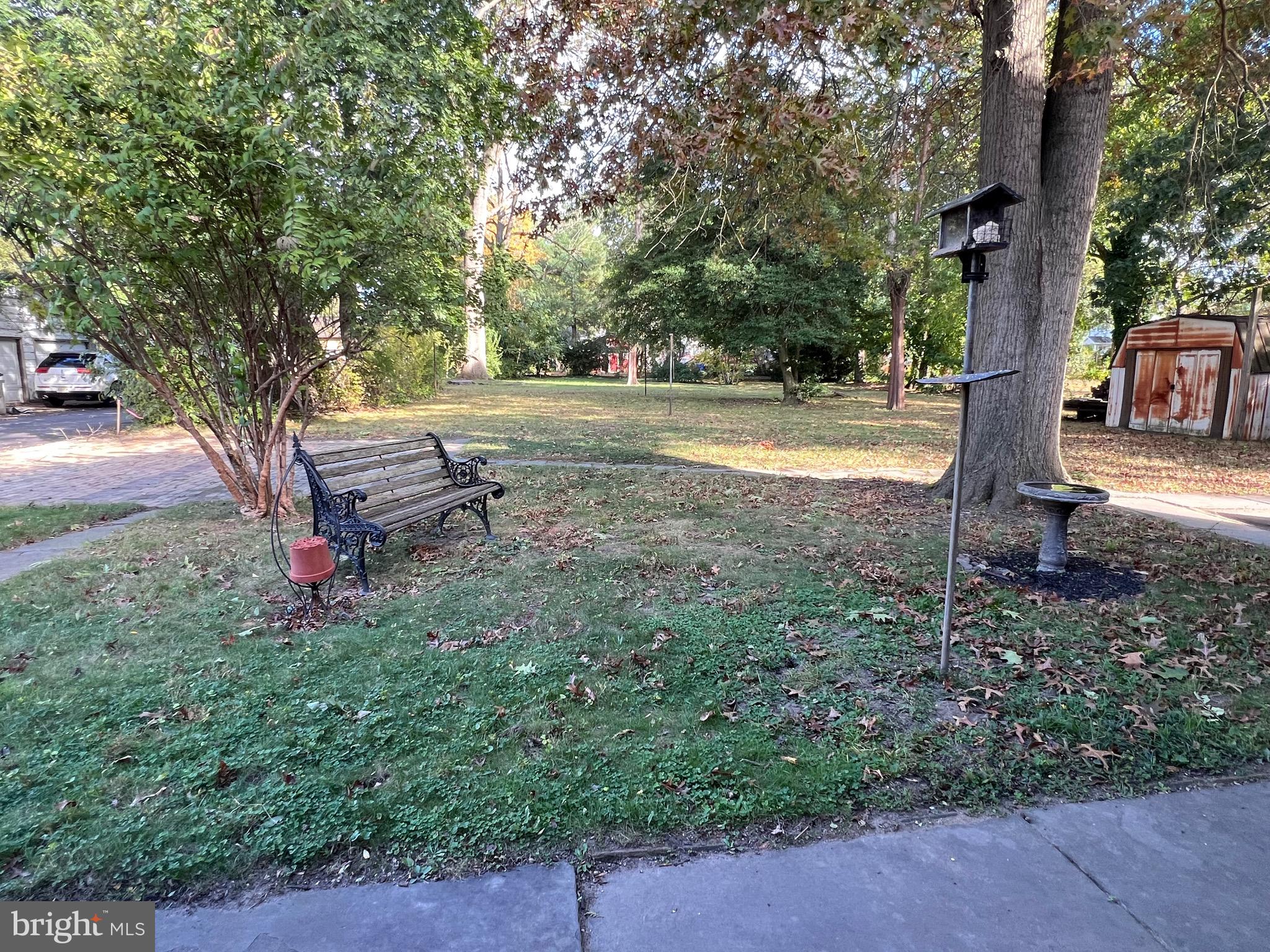 424 Jennings Street Beverly, NJ 08010 - Photo 41 of 43 a view of outdoor space with deck and a tree