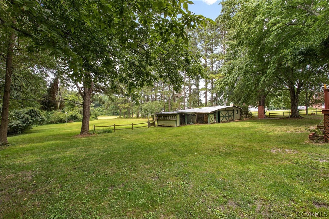 19384 Beaver Dam Road Beaverdam, VA 23015 - Photo 27 of 35 Back yard