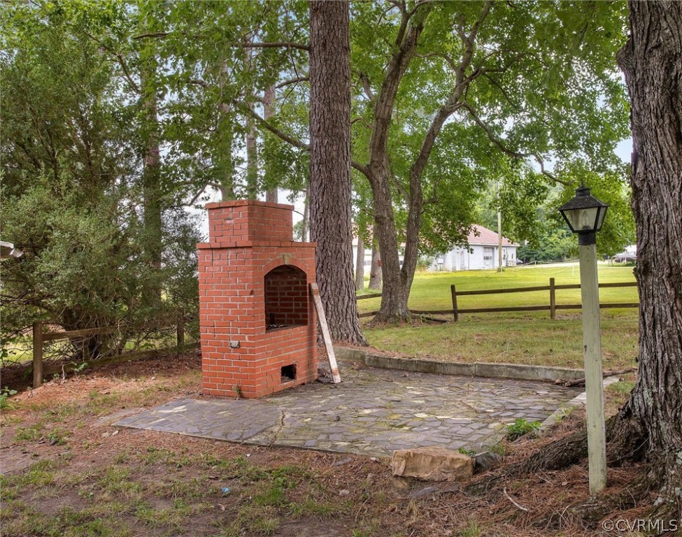 19384 Beaver Dam Road Beaverdam, VA 23015 - Photo 30 of 35 Outdoor fireplace