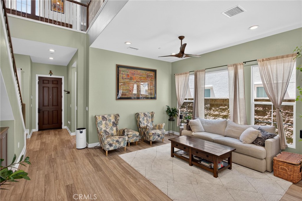 20667 West Beech Porter Ranch, CA 91326 - Photo 3 of 60 Welcoming view from the family room toward the entry foyer