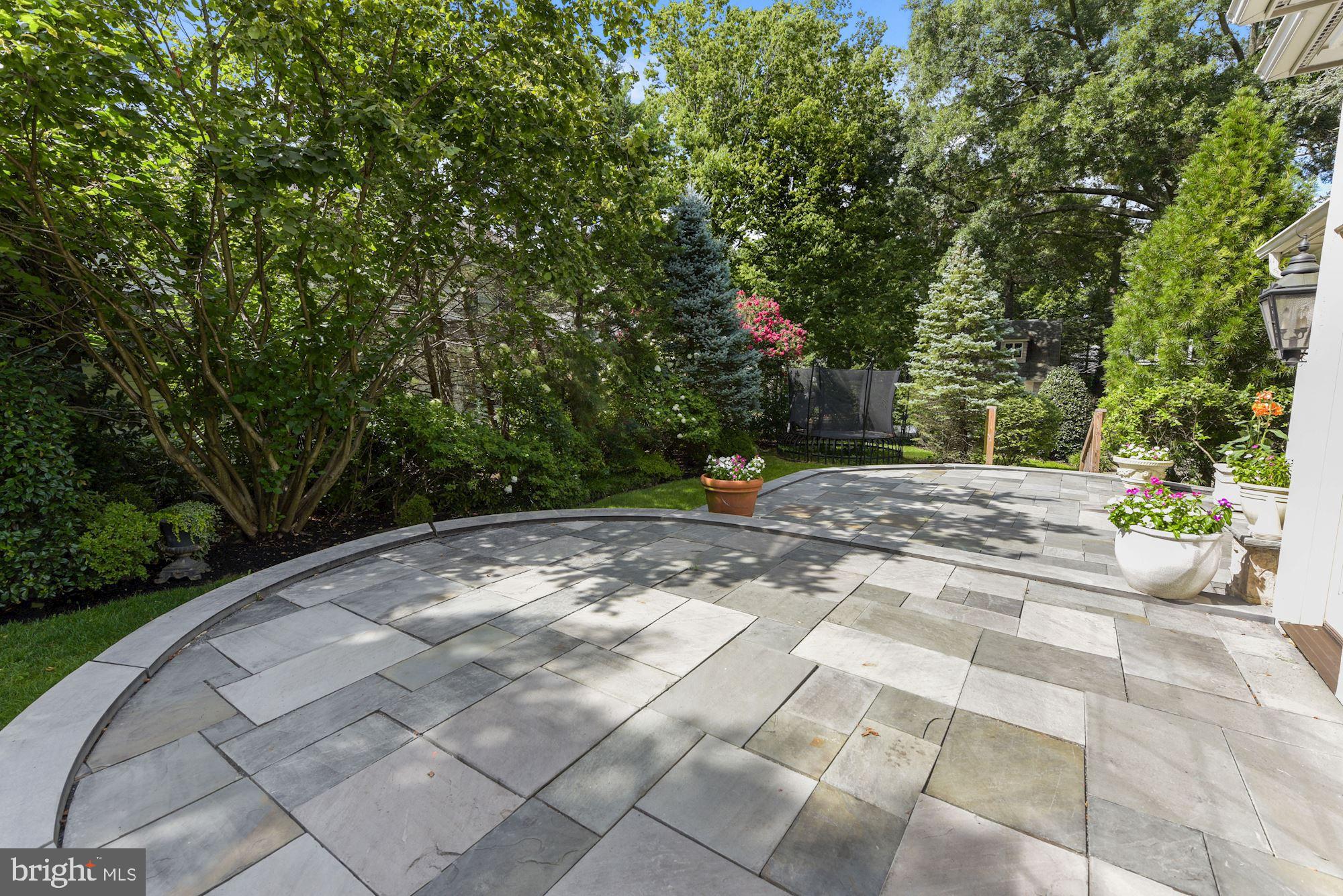 500 Warwick Road Haddonfield, NJ 08033 - Photo 45 of 46 Blue Stone Tiered Patiio