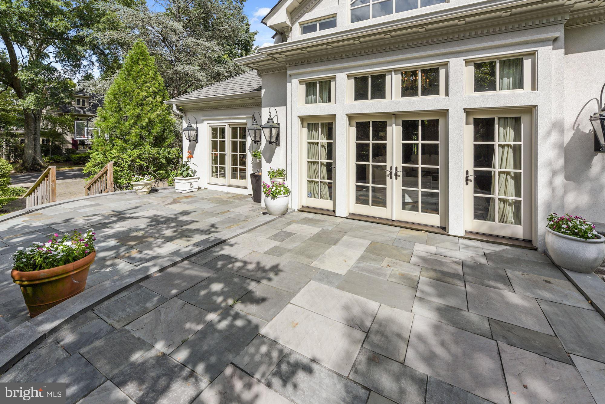 500 Warwick Road Haddonfield, NJ 08033 - Photo 46 of 46 Blue Stone Tiered Patio