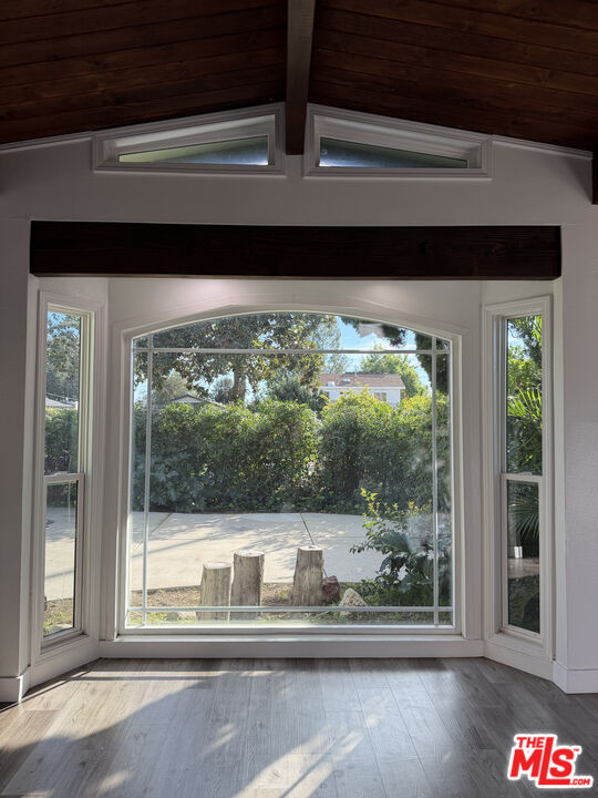 281 Stanton Street, Unit 1 Pasadena, CA 91103 - Photo 2 of 9 a view of a window and a fire pit