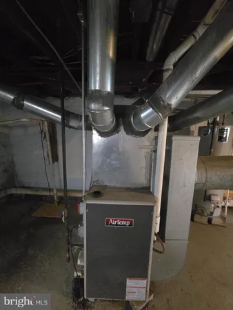 a view of water heater room