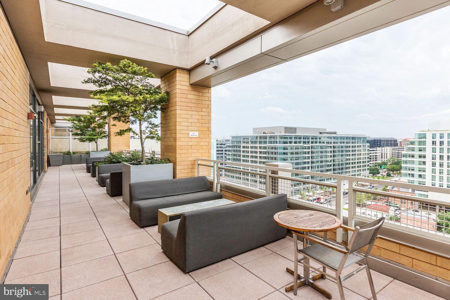 440 L Street Northwest, Unit 805 Washington, DC 20001 - Photo 34 of 38 a building outdoor space with patio furniture