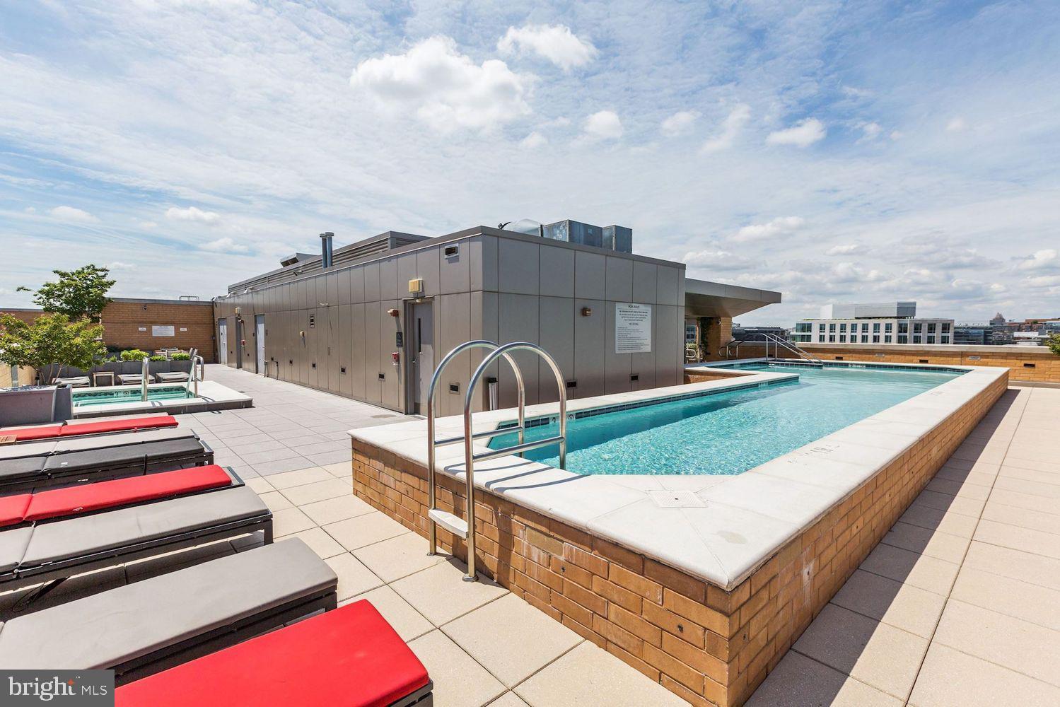 440 L Street Northwest, Unit 805 Washington, DC 20001 - Photo 35 of 38 a view of swimming pool with a terrace