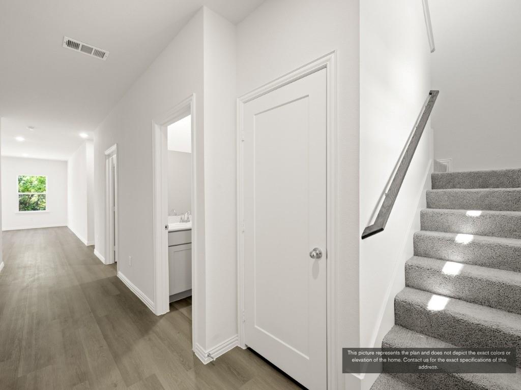 1805 Zelvia Lane Waco, TX 76708 - Photo 2 of 22 a view of entryway with wooden floor