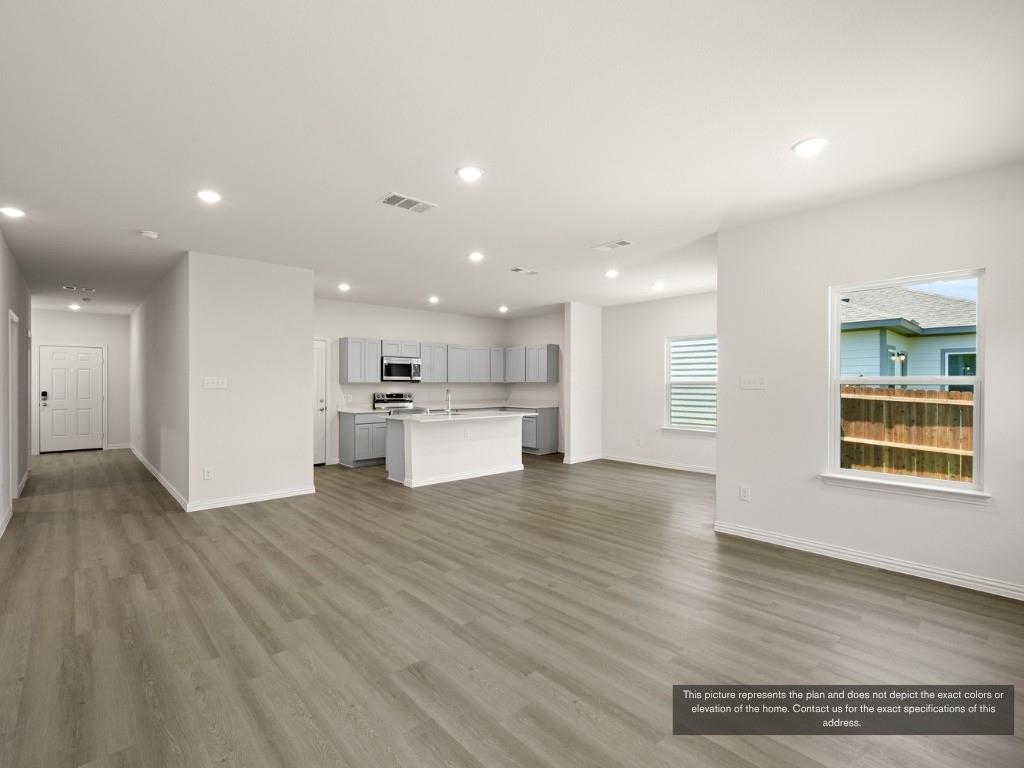 1805 Zelvia Lane Waco, TX 76708 - Photo 3 of 22 a view of kitchen with wooden floor