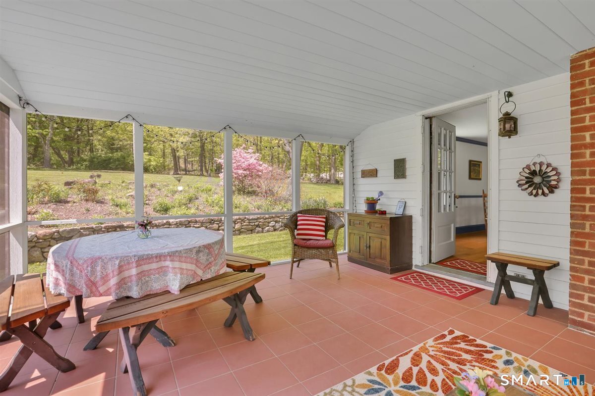 292 Parmelee Hill Road Durham, CT 06422 - Photo 21 of 39 The room we all want: a private 3 season porch, surrounded by flowering trees and gardens, conveniently accessed from the living room.