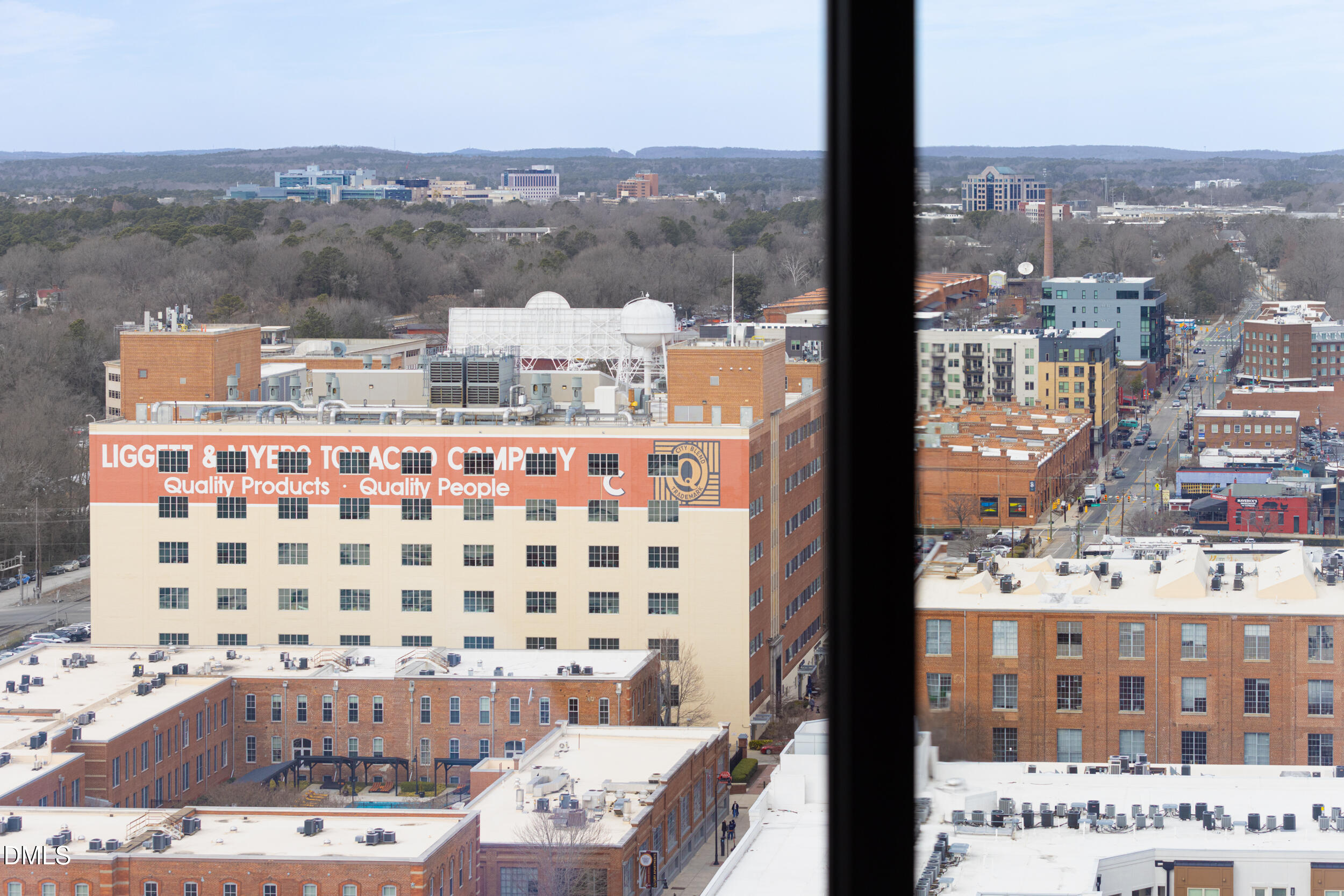 115 Morris Street, Unit 2010 Durham, NC 27701 - Photo 33 of 49 a view of a city with tall buildings