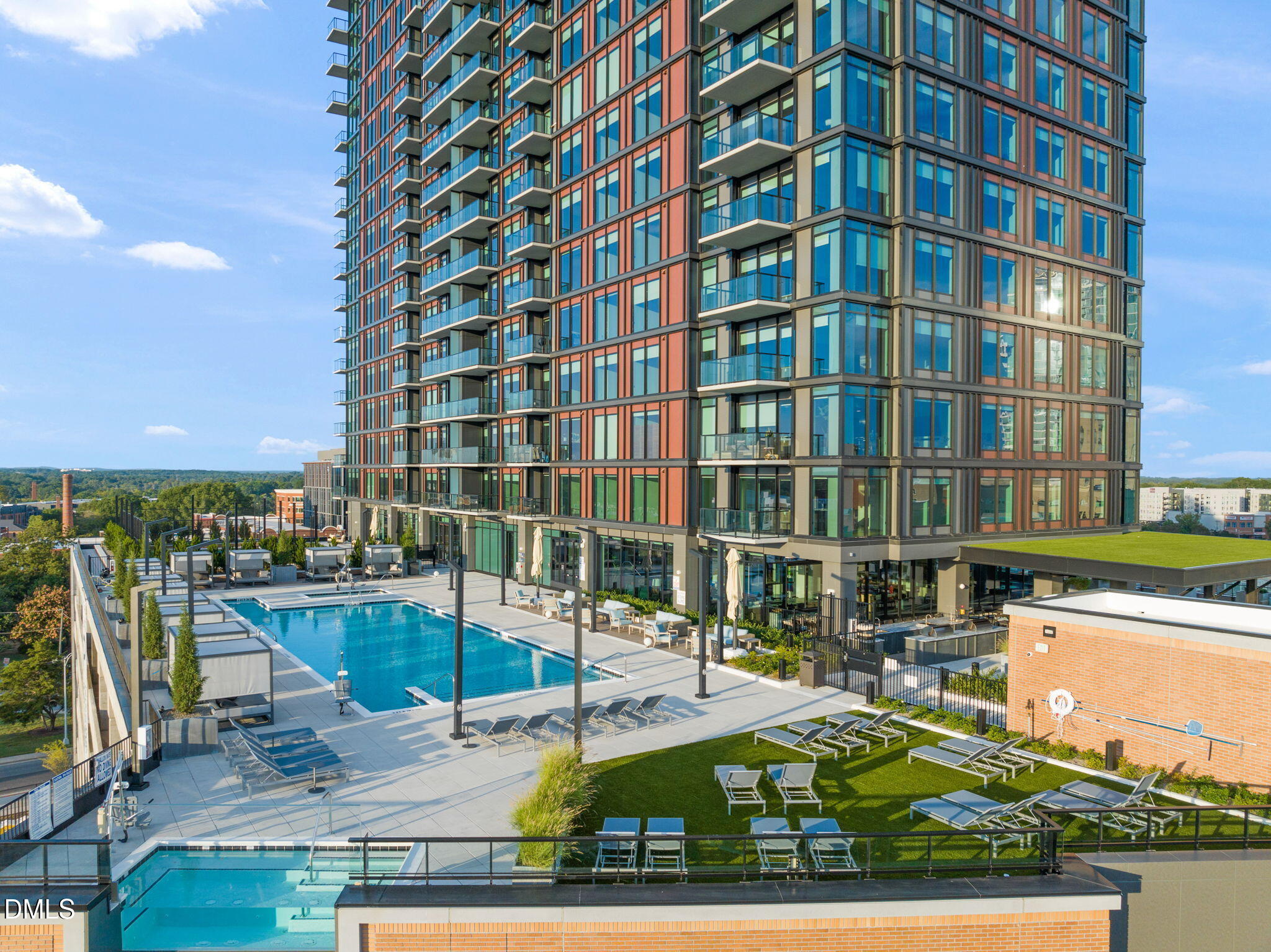 115 Morris Street, Unit 2010 Durham, NC 27701 - Photo 43 of 49 a view of building with outdoor space