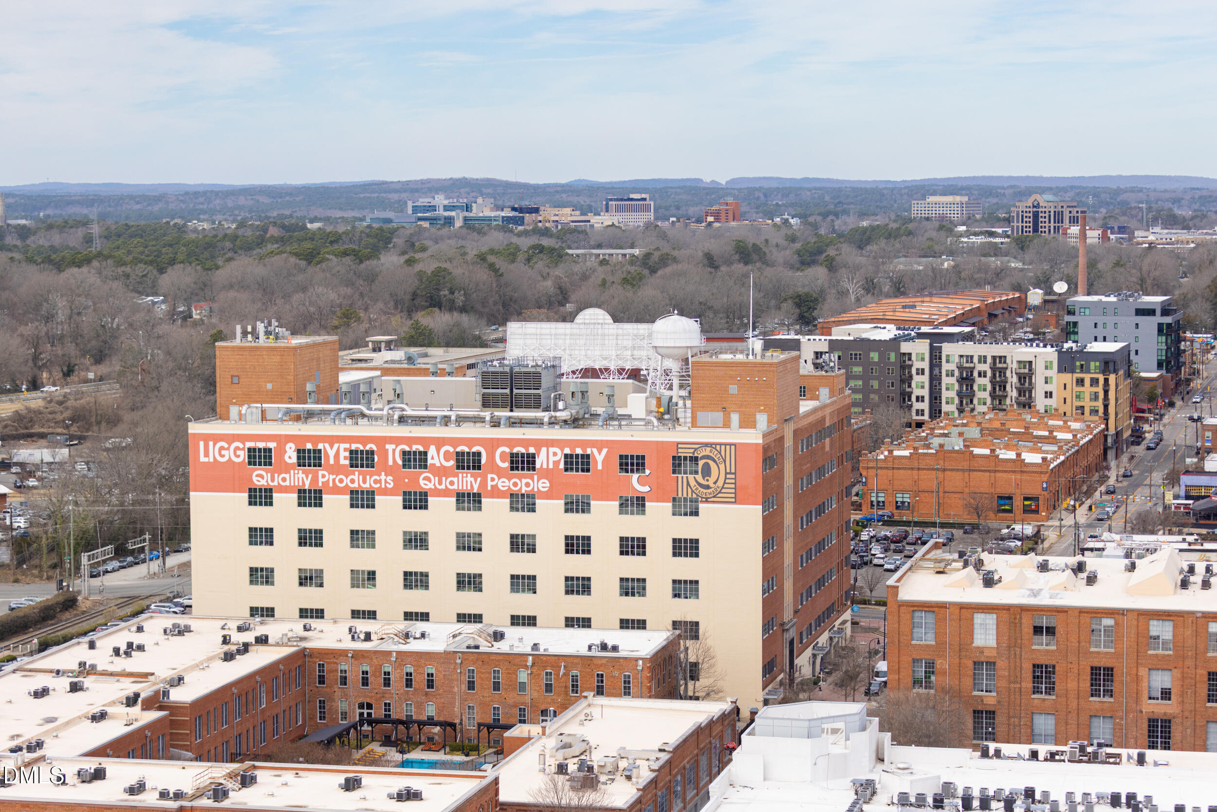 115 Morris Street, Unit 2010 Durham, NC 27701 - Photo 48 of 49 a view of a city that has tall buildings