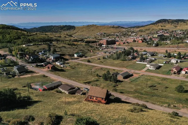 a view of city and ocean