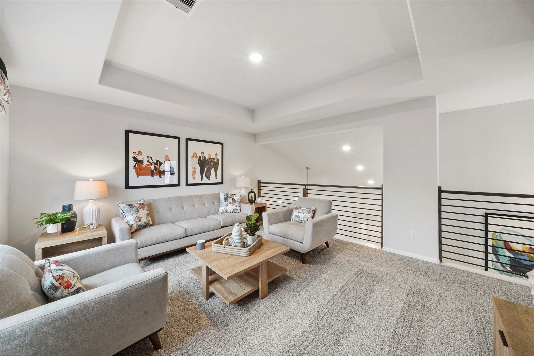 604 Danielle Dayton, TX 77535 - Photo 28 of 34 a living room with furniture and painting on the wall