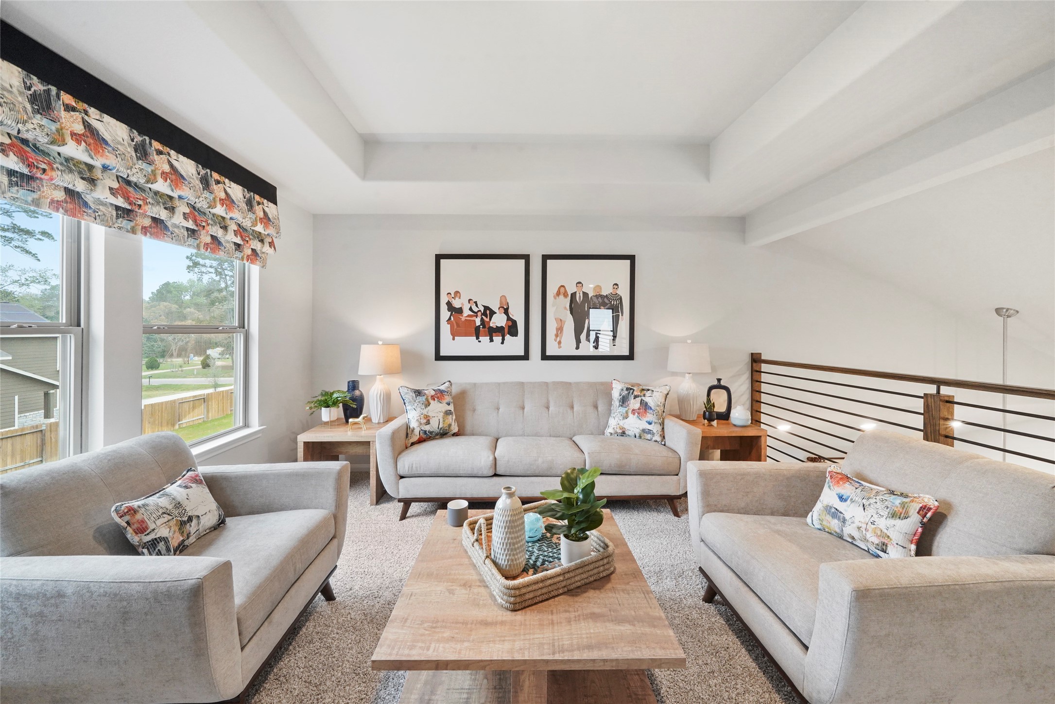 604 Danielle Dayton, TX 77535 - Photo 29 of 34 a living room with furniture and a large window