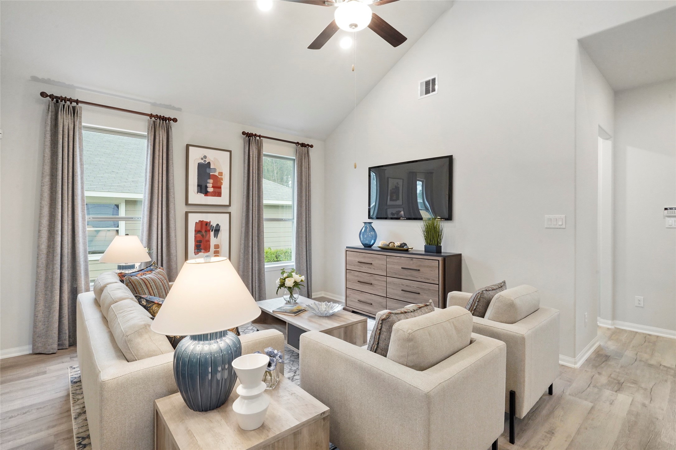 604 Danielle Dayton, TX 77535 - Photo 8 of 34 a living room with furniture