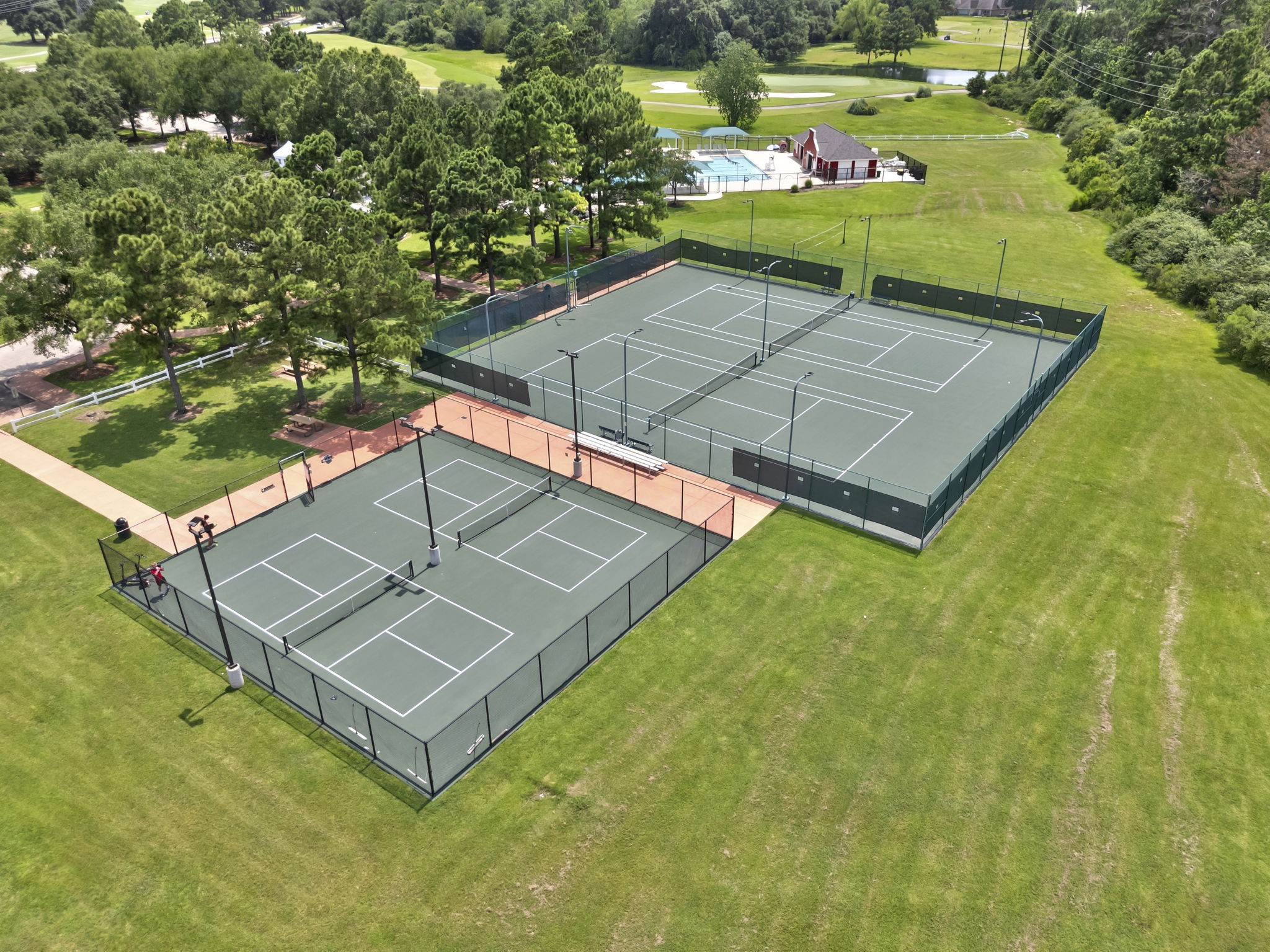 6643 Knollbridge Lane Spring, TX 77379 - Photo 44 of 50 Tennis courts and pickleball courts at your disposal.